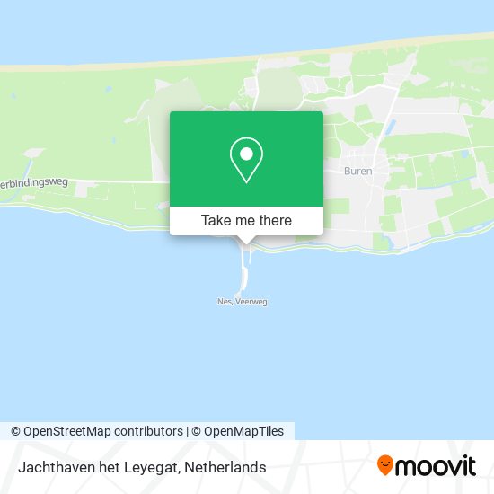 Jachthaven het Leyegat Karte