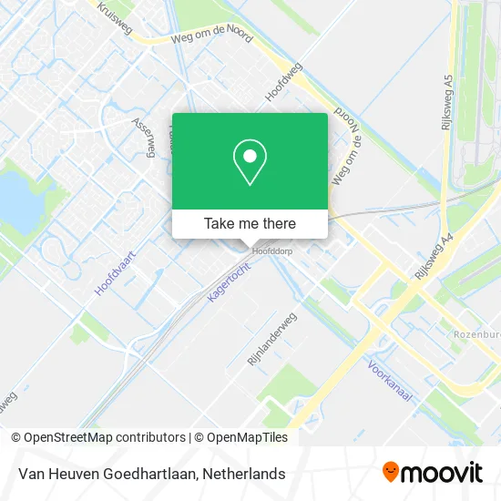 Van Heuven Goedhartlaan map