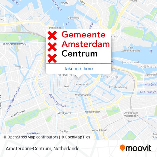 Amsterdam-Centrum map