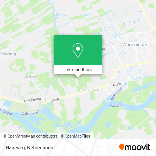 Haarweg map