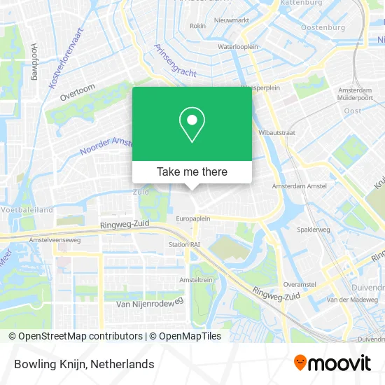 Bowling Knijn map