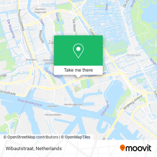 Wibautstraat map