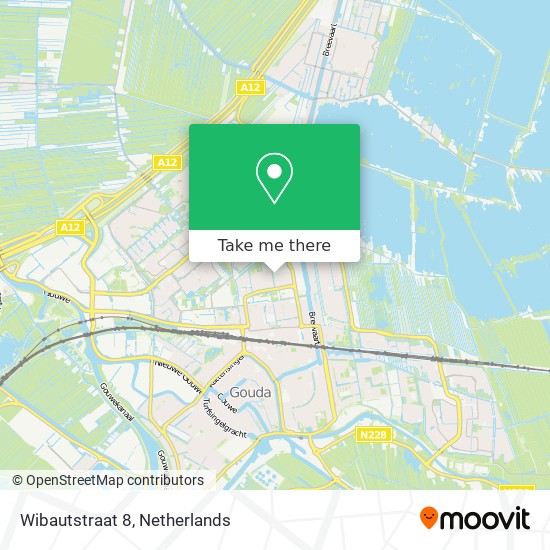 Wibautstraat 8 map