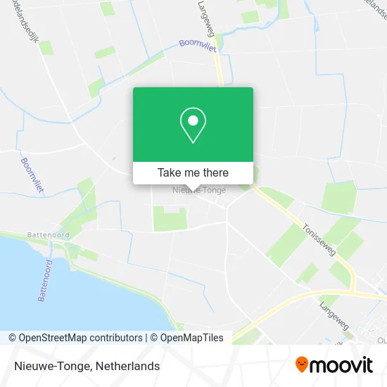 Nieuwe-Tonge map