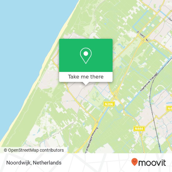 Noordwijk Karte