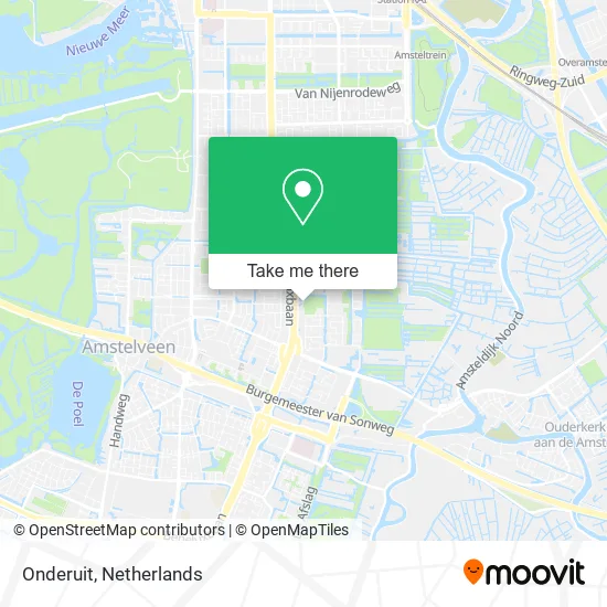 Onderuit map