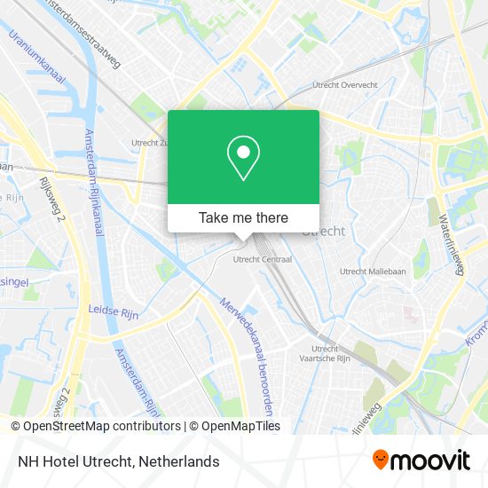 NH Hotel Utrecht Karte