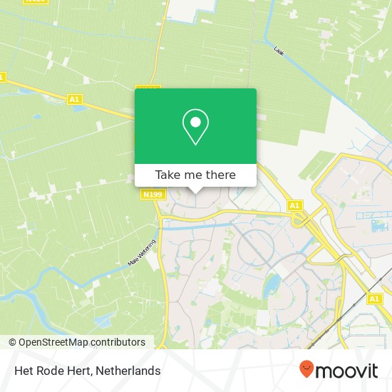 Het Rode Hert map