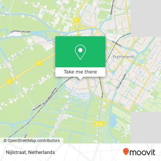 Nijlstraat map