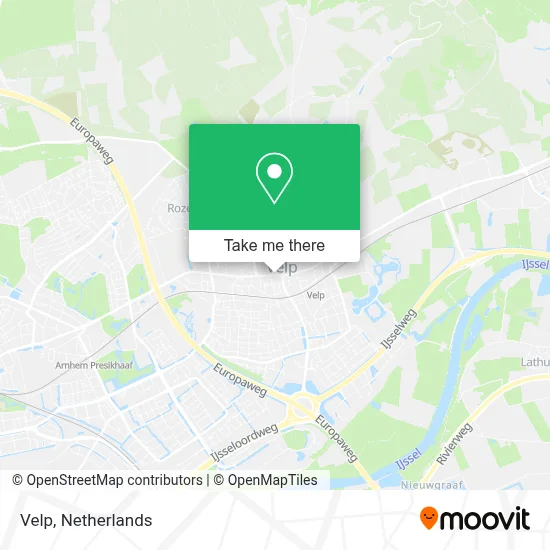 Velp map