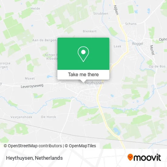 Heythuysen Karte