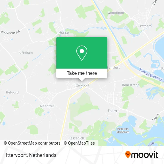 Ittervoort map