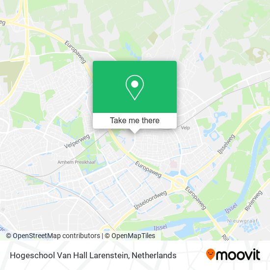 Hogeschool Van Hall Larenstein map