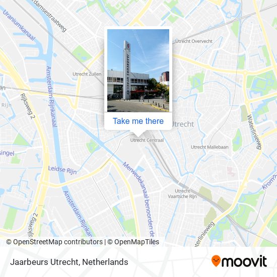 Jaarbeurs Utrecht Karte