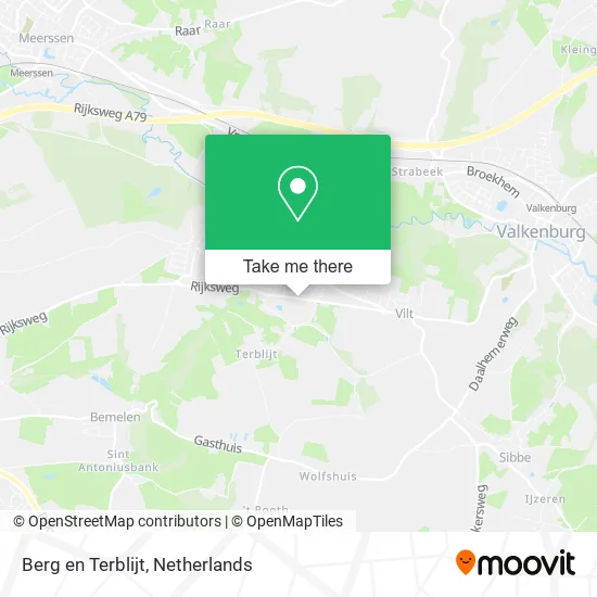 Berg en Terblijt map