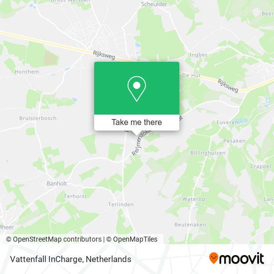 Vattenfall InCharge map