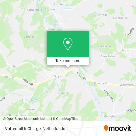 Vattenfall InCharge map