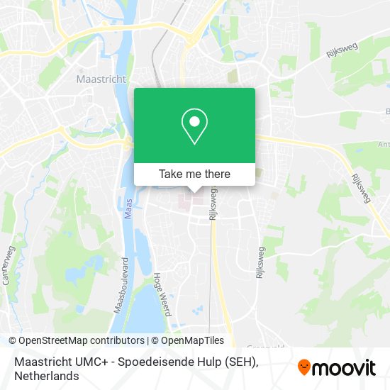 Maastricht UMC+ - Spoedeisende Hulp (SEH) map