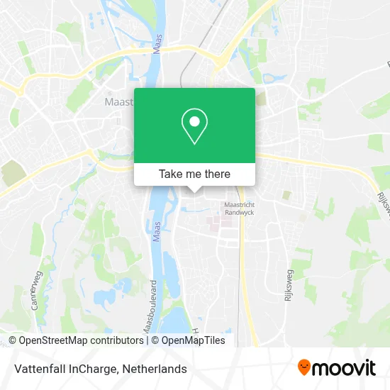 Vattenfall InCharge map