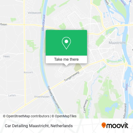 Car Detailing Maastricht map
