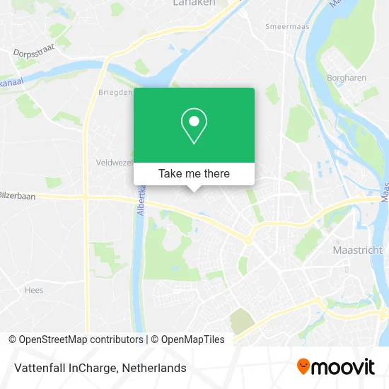 Vattenfall InCharge map