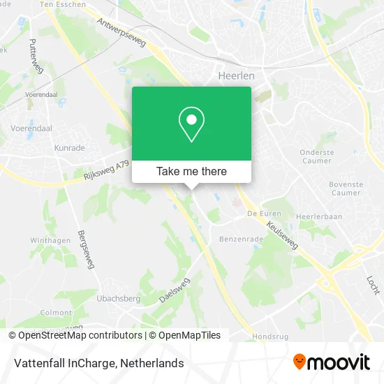 Vattenfall InCharge map