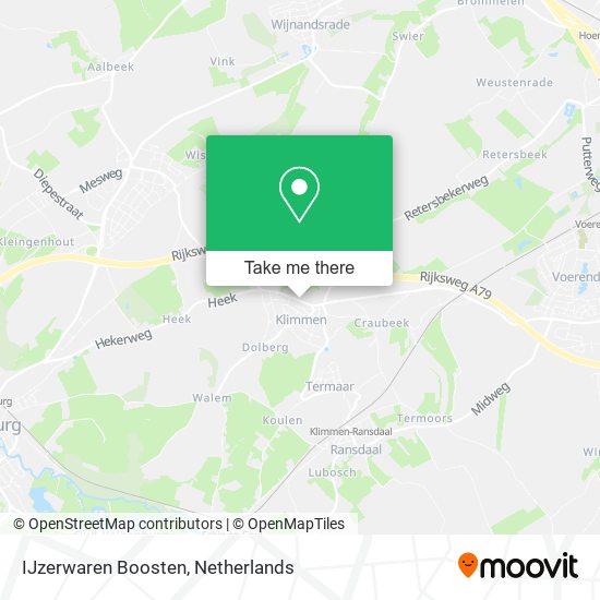 IJzerwaren Boosten map