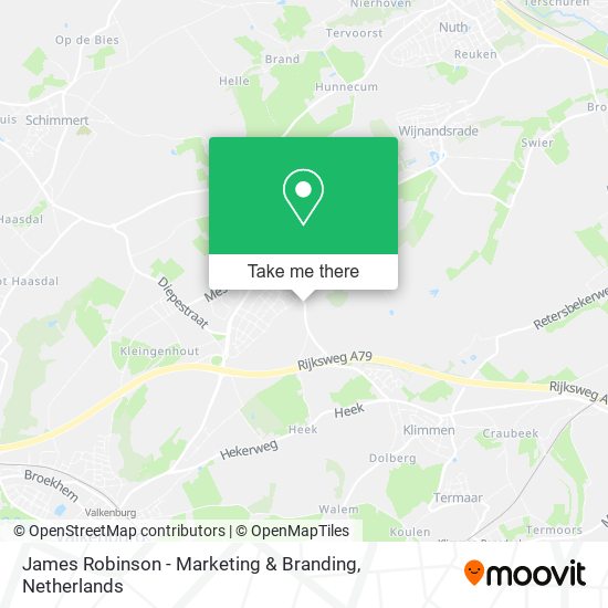 James Robinson - Marketing & Branding map