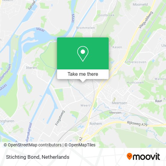 Stichting Bond map