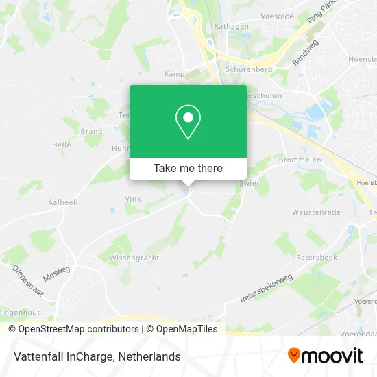 Vattenfall InCharge map