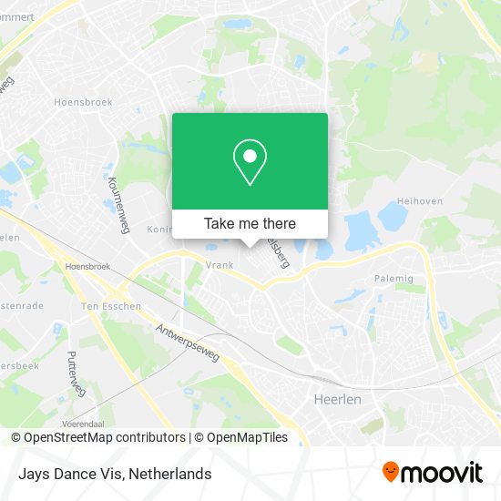 Jays Dance Vis map