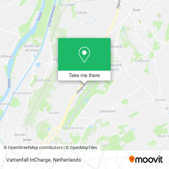 Vattenfall InCharge map