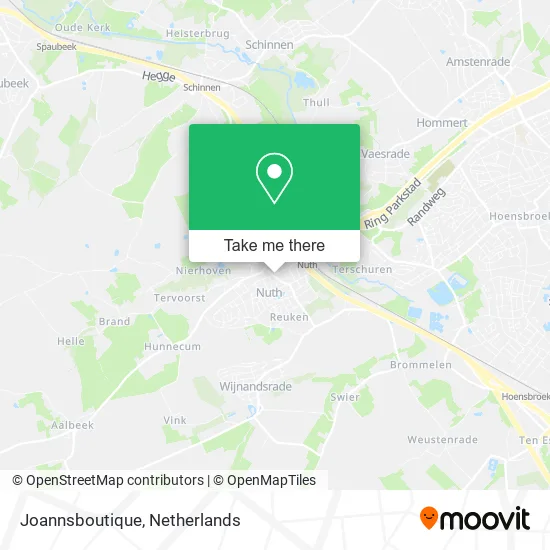 Joannsboutique map