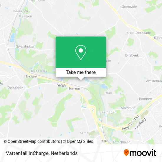 Vattenfall InCharge map