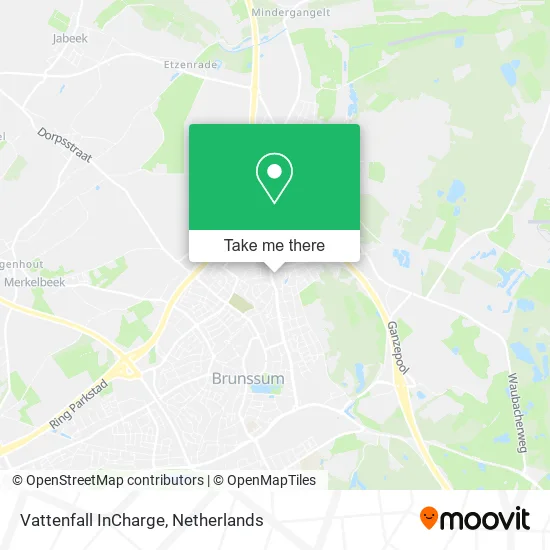 Vattenfall InCharge map