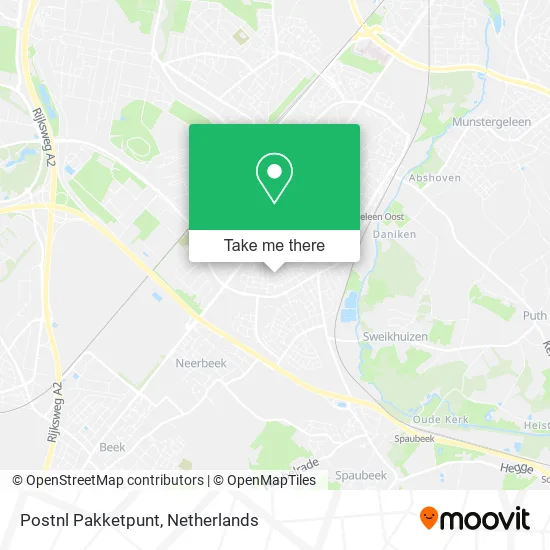 Postnl Pakketpunt Karte