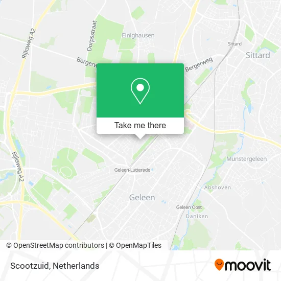 Scootzuid map