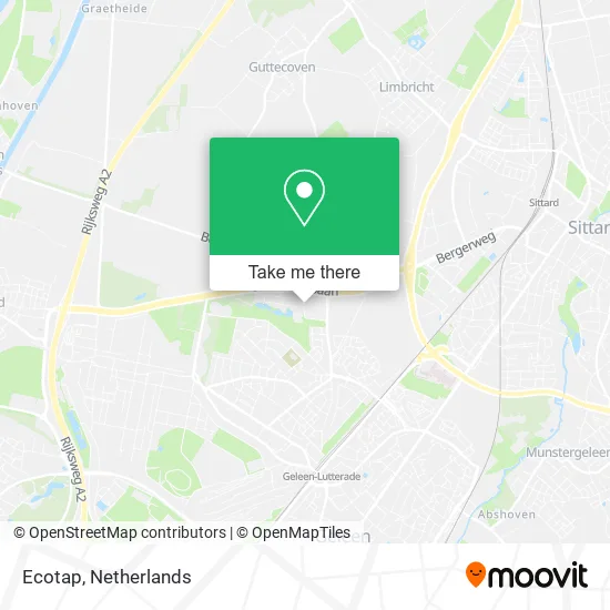 Ecotap map