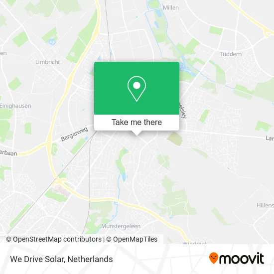 We Drive Solar map