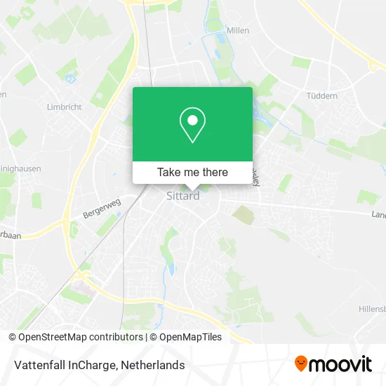 Vattenfall InCharge map
