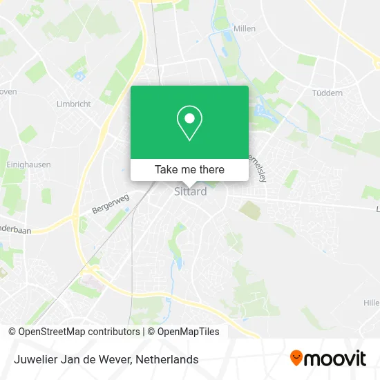 Juwelier Jan de Wever map