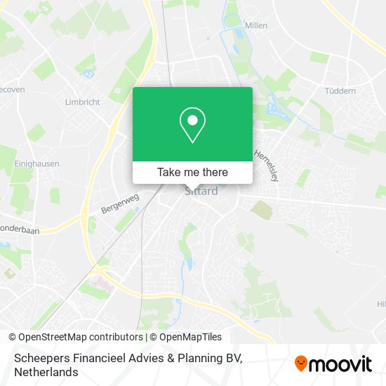 Scheepers Financieel Advies & Planning BV map