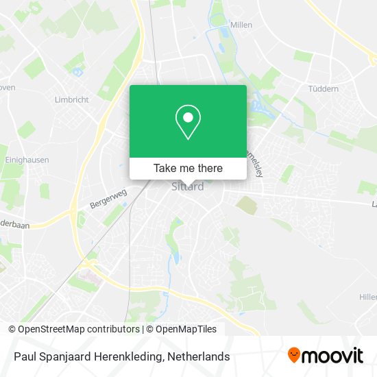 Paul Spanjaard Herenkleding map