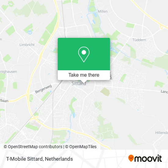 T-Mobile Sittard map