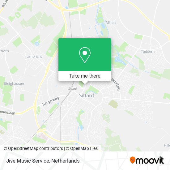 Jive Music Service map