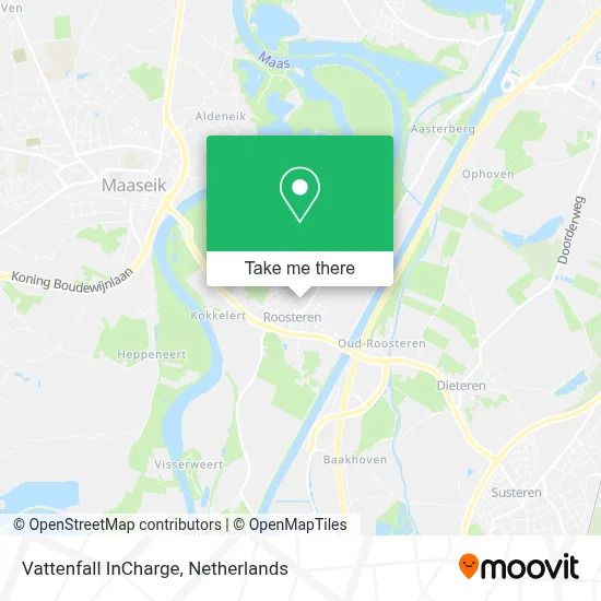 Vattenfall InCharge map