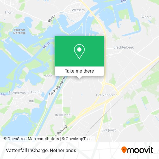 Vattenfall InCharge map