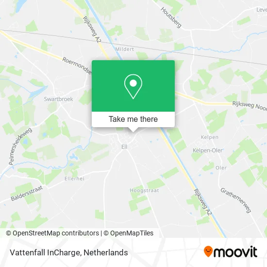 Vattenfall InCharge map