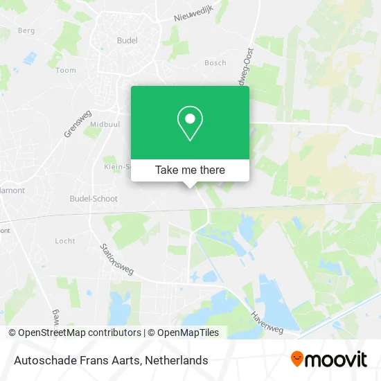 Autoschade Frans Aarts map