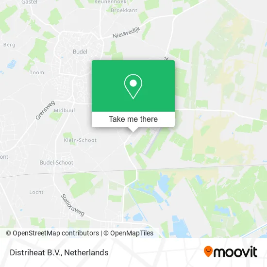 Distriheat B.V. map